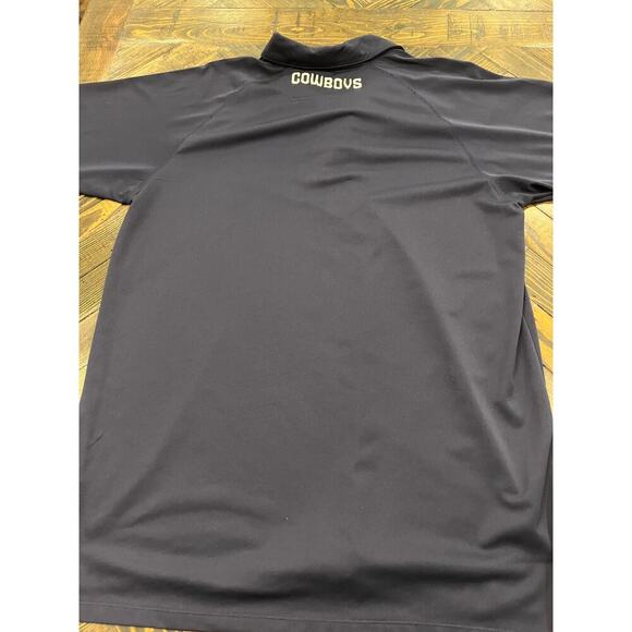 Reebok Dallas Cowboys Blue Polo Men XL NFL Football Tailgate Sunday Game Day - Picture 14 of 14